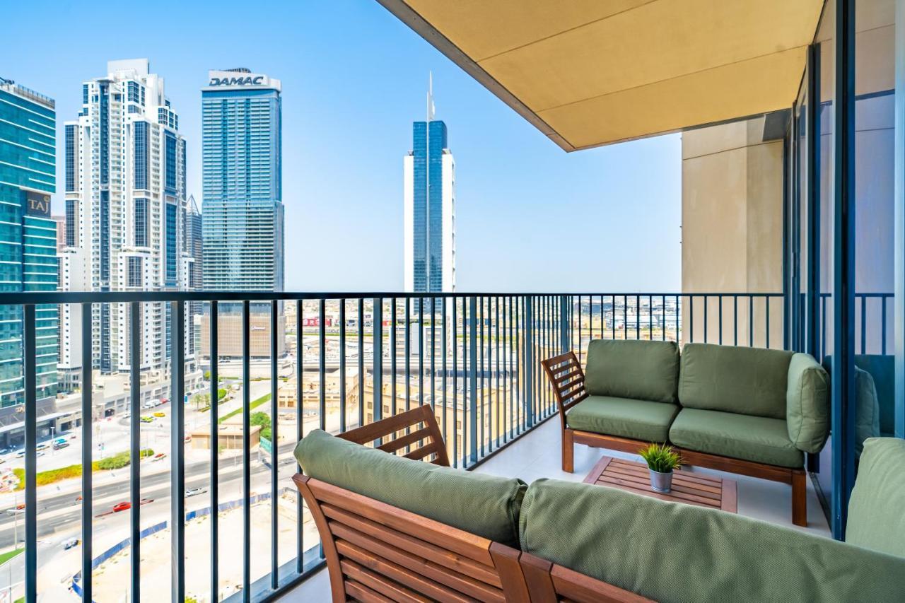 Incredible Views From This Classy Apt With Terrace Dubai Buitenkant foto
